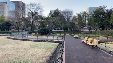 Hibiya Park Stock Footage 148204499