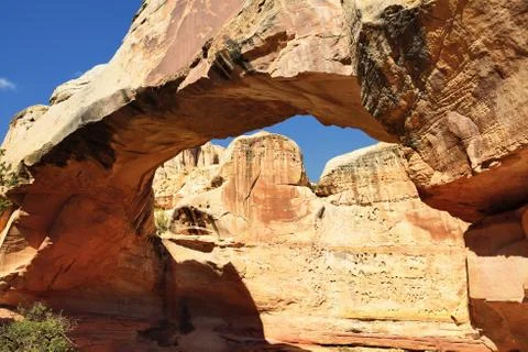 Hickman bridge Stock Photos