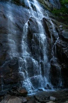 Hickory Nut Falls Stock Photos