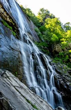 Hickory Nut Falls Stock Photos