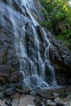 Hickory Nut Falls Stock Photos