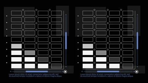 HID R Infographics (9) Video stock 170180294