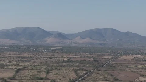 Hidalgo's Triple Crown: Conquering the Three Magic Mountain Towns Stock Footage 322127873