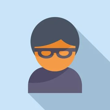 Hidden avatar icon flat vector. Mark person customer イラスト素材