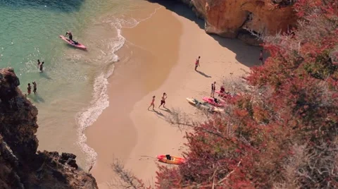 Hidden Beach 스톡 동영상 46954690
