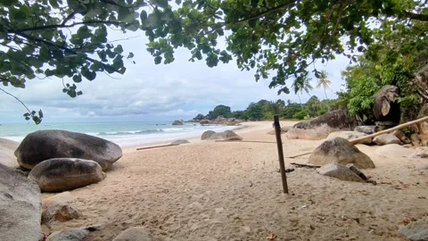 Hidden beach Stock Footage 279247889