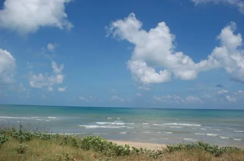 Hidden Beach Foto stock