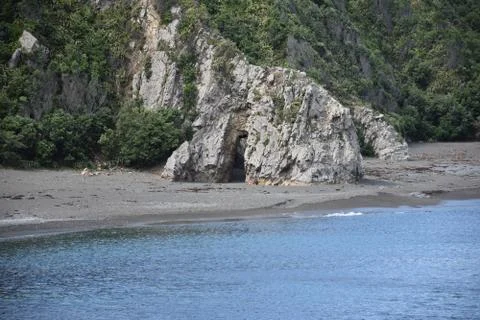 Hidden Beach Stockfoto's