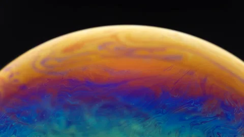 The Hidden Beauty of Soap Bubble Video stock 151241021