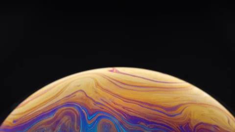 The Hidden Beauty of Soap Bubble Video stock 151242726