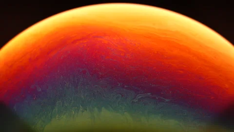 The Hidden Beauty of Soap Bubble Video stock 151265112