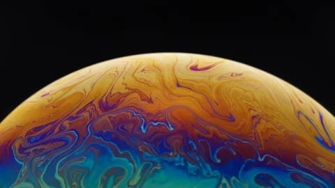 The Hidden Beauty of Soap Bubble Video stock 151265279