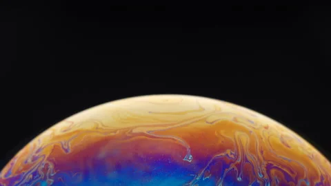 The Hidden Beauty of Soap Bubble Video stock 151268180