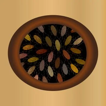 Hidden bugs Illustrazione stock