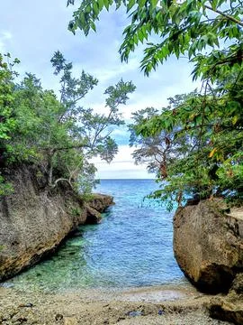 Hidden Cove Foto stock