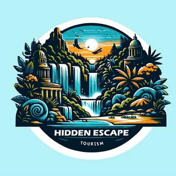 HIDDEN ESCAPE Stock Illustration