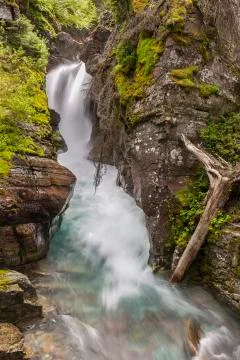 Hidden Falls Gorge Foto stock