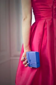 Hidden gift Stock Photos