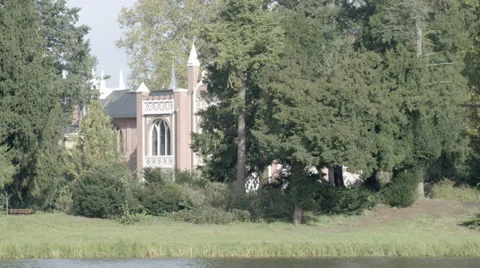 Hidden Gothic Building Video stock 36052574