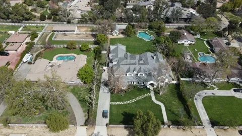 Hidden Hills Video stock 166525190