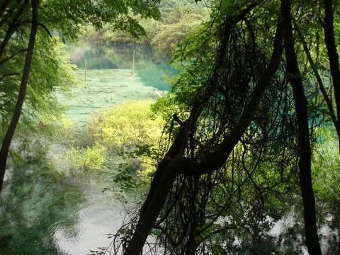 The Hidden Lake Stock Photos