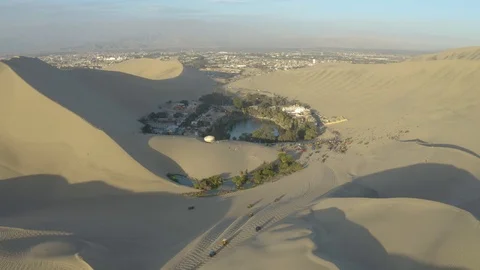 A hidden Oasis in Ica Stock Footage 115202796