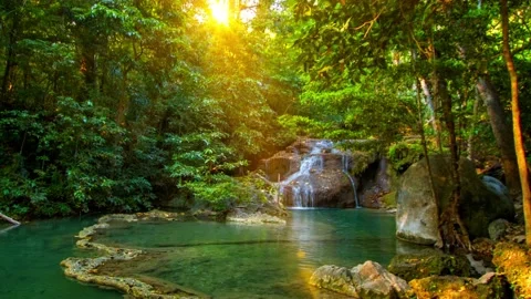 Hidden paradise Stock Footage 237488733