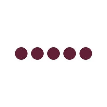 Hidden password icon symbolizing protected credentials, masked input Stock-Illustration