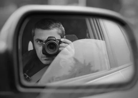 Hidden photographing Stock Photos