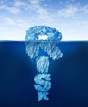 Hidden risk Stock Illustration