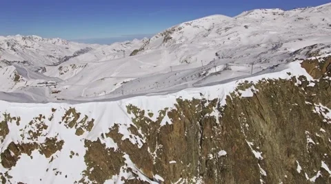 Hidden Slopes L2A Aerial 4k Stock Footage 60010283