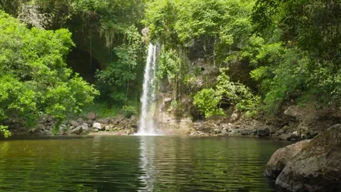Hidden Waterfall at Anton, Panama. 4K slowmo 動画素材 270893977