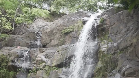 Hidden Waterfall Stock Footage 272883530