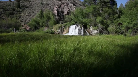 HIDDEN WATERFALL | GLIDECAM SHOT 스톡 동영상 34706234