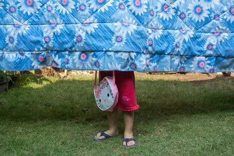Hide and seek Foto stock