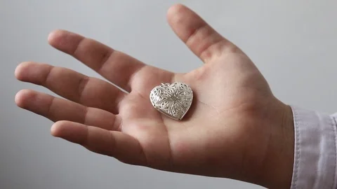 Hide baby heart Stock Footage 123498009