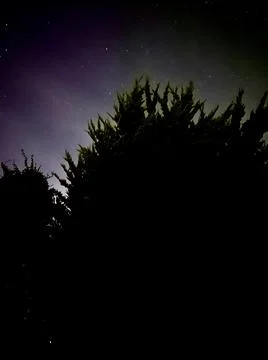 Hiding moon Stock Photos