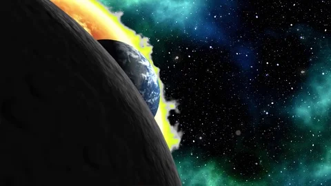 Hiding planet earth Stock Footage 86233792