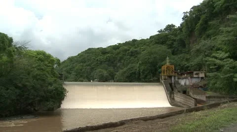 Hidroelectric Dam Video stock 22113175