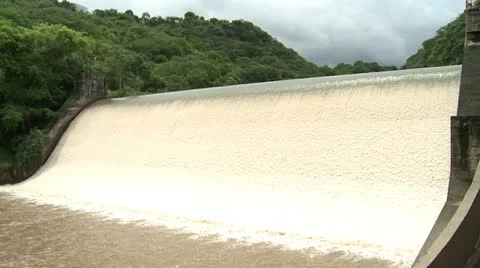 Hidroelectric Dam Video stock 22113296