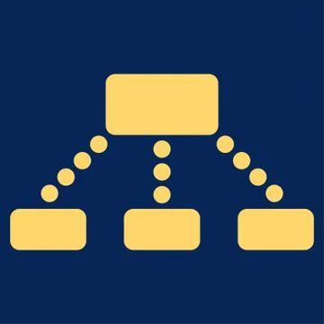 Hierachy icon Stock Illustration