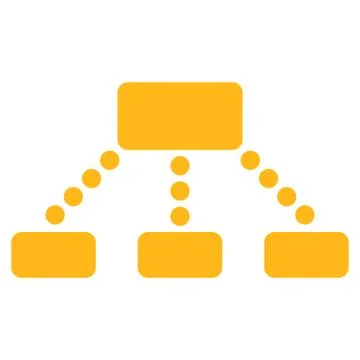 Hierachy icon Stock Illustration
