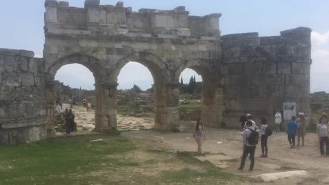 Hierapolis Ancient City Stock Footage 242319973