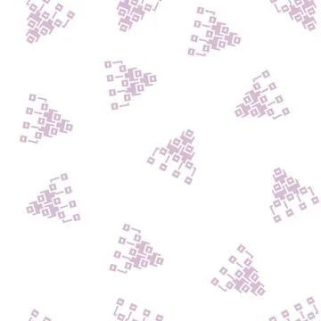Hierarchy diagram glyph seamless pattern 스톡 일러스트