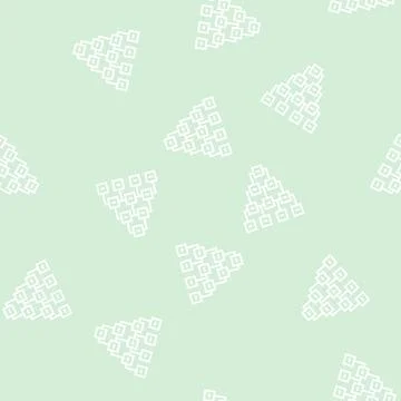 Hierarchy diagram line seamless pattern Illustrazione stock