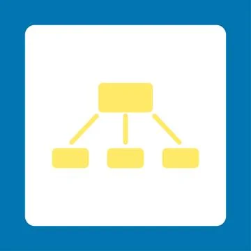 Hierarchy Icon 스톡 일러스트
