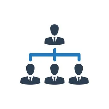 Hierarchy Icon Stock Illustration