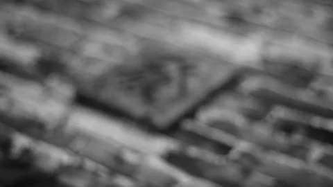 Hieroglyph monochrome brick Stock Footage 69762093