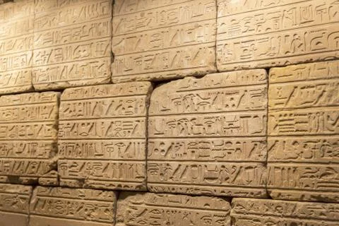 Hieroglyphen Stock Photos