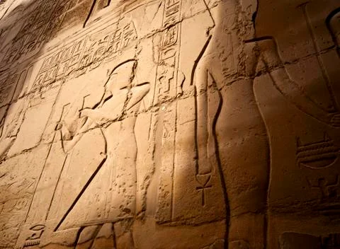 Hieroglyphs Stock Photos